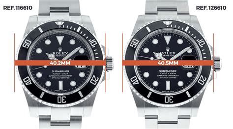 rolex submariner dimensions|rolex submariner size mm.